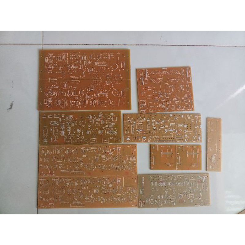 Trọn Bộ 10 PCB Mạch Ampli 203n 12 Còng