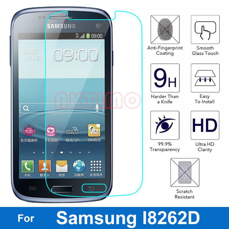 Kính cường lực Samsung Galaxy Core Duos (I8262) kính trong suốt