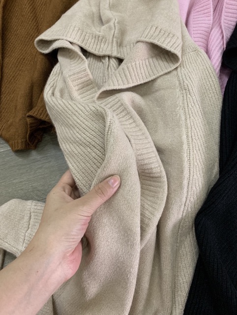 BÁN SỈ ÁO KHOAC LEN MŨ DÁNG NGẮN CHO NỮ | BigBuy360 - bigbuy360.vn