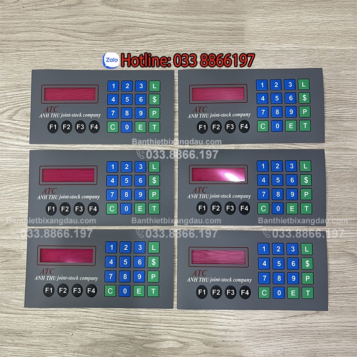 Decal bàn phím xăng dầu ATC Anh Thư