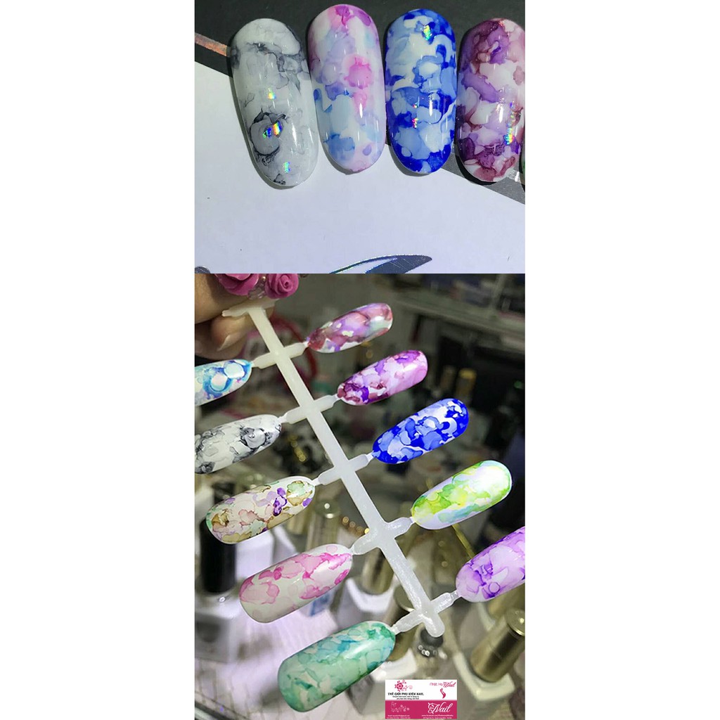 Sét Sơn Gel Loang Aishini ( Bộ 12 màu)