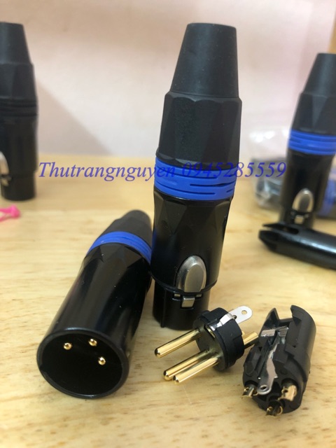 Jack canon,XLR đực cái hàng chuẩn lõi đồng mạ vàng LS1136,1137