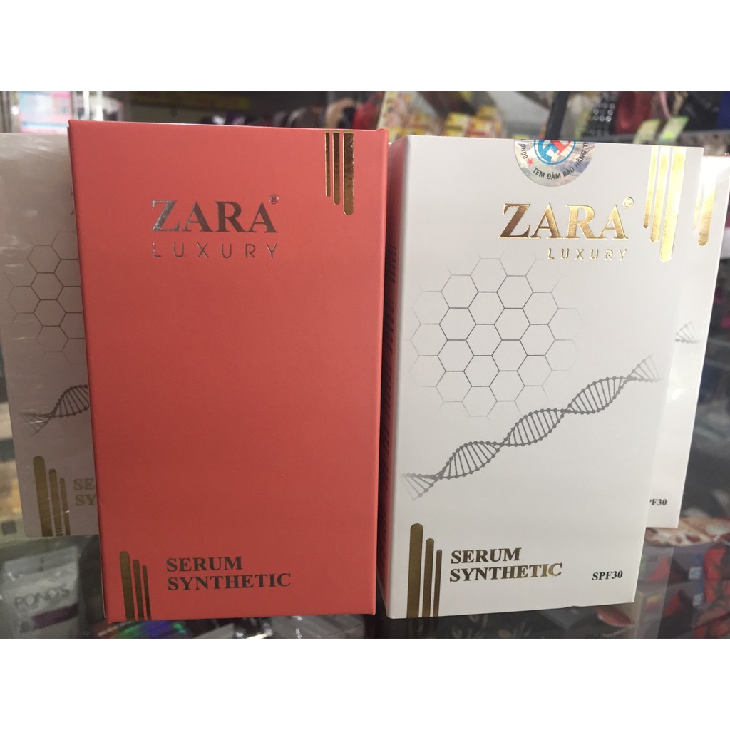 [bán sỉ, chính hãng] Serum Synthetic Luxury Zara 30ml giá bao bì 418k
