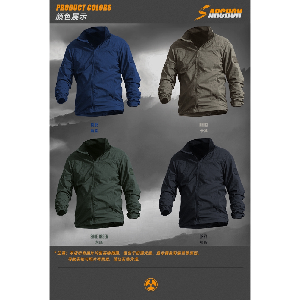 Áo Khoác Câu Cá Siêu Mỏng Chống Nắng / Tia Uv Chất Liệu Nhanh Khô Thoáng Khí Cho Nam Giới | BigBuy360 - bigbuy360.vn