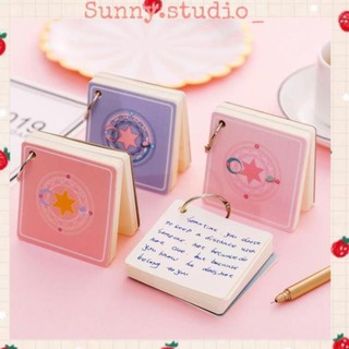 🎀FREESHIP >50K TOÀN QUỐC🎀 Bộ Thẻ Flashcard, Giấy Nhớ Hình Khủng Long Và Ngôi Sao Dùng Để Học Từ Vựng Ghi Chú Tiện Lợi