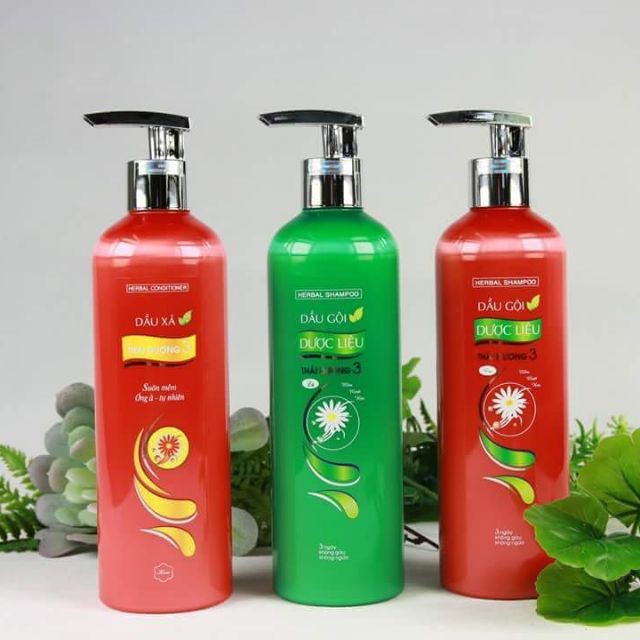 Dầu xả dược liệu Thái Dương 3 200ml/ 600ml/ 1100ml