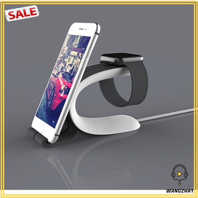 Đế sạc 2 trong 1 cho đồng hồ Apple và iPhone