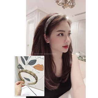 Bờm g.u.c.c.i cao cấp ❤️freeship❤️cài tóc g.c phong cách hàn quốc, mẫu mới nhất 2021