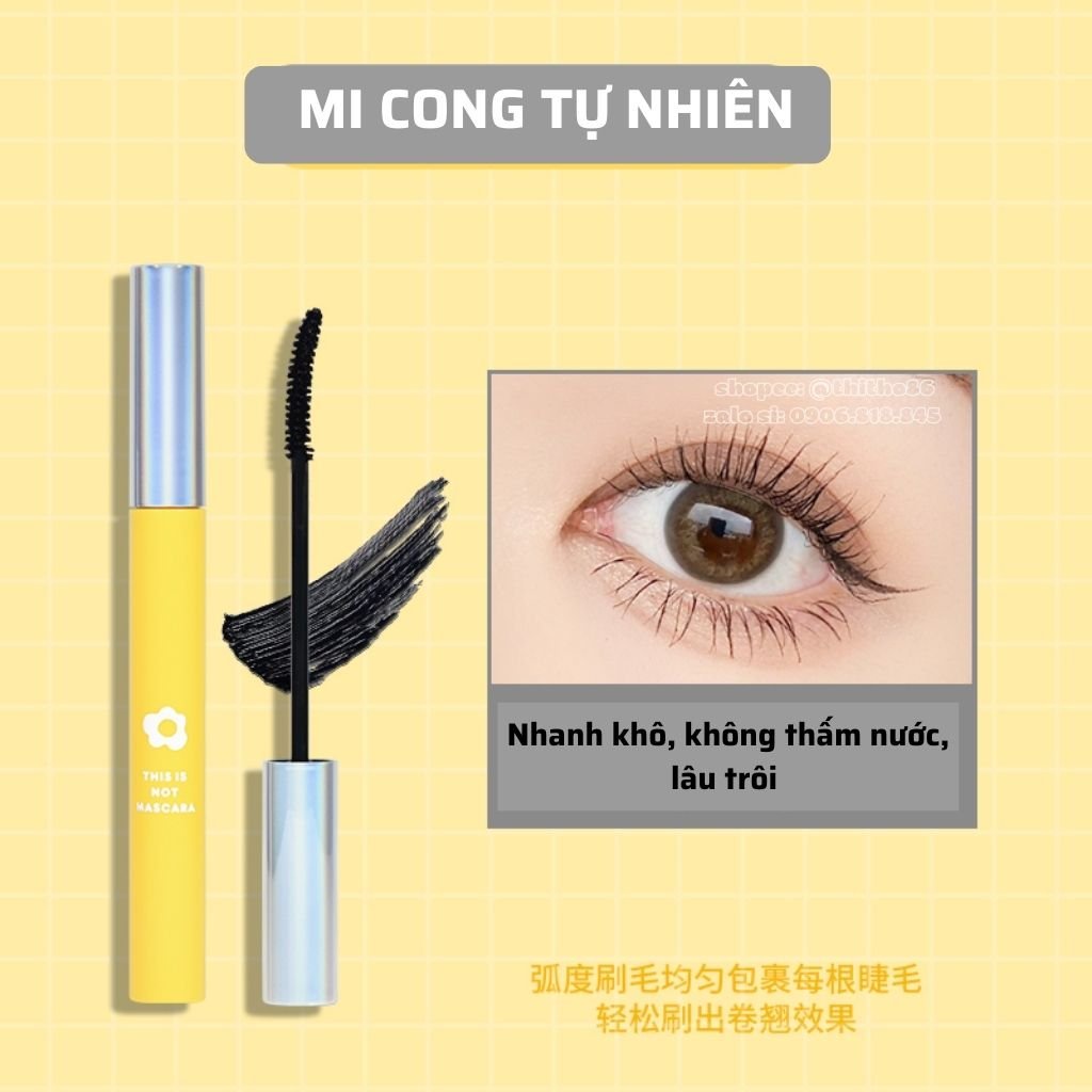Chuốt Mi Mascara Làm Dài Cong Mi GOGO TALES Small Grey Stick Slender GT261 & GT262 - GOGOTALES