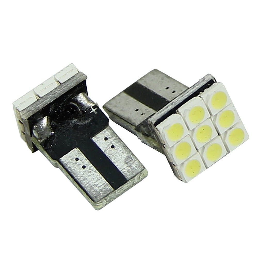 10 Bóng Đèn Led T10 9smd 2835 192 194 168 W5w Cho Xe Hơi