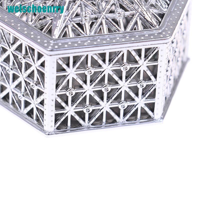 Rér●Hộp Nhựa Đựng Kẹo Hình Lục Giác Phong Cách vintage