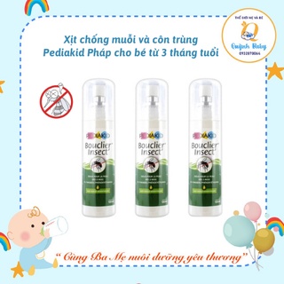 Xịt chống muỗi Pediakid Pháp