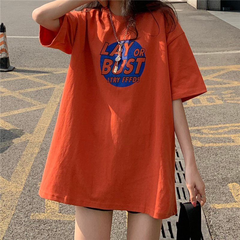 Áo thun tay lỡ unisex LAY OR BUST