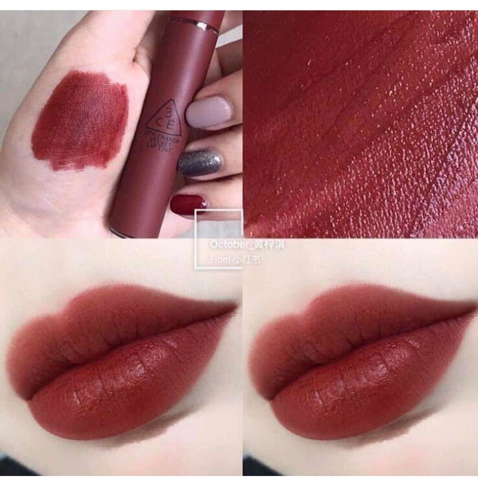 🎟Dòng son 3CE Kem velvet lip tint hot hit | BigBuy360 - bigbuy360.vn