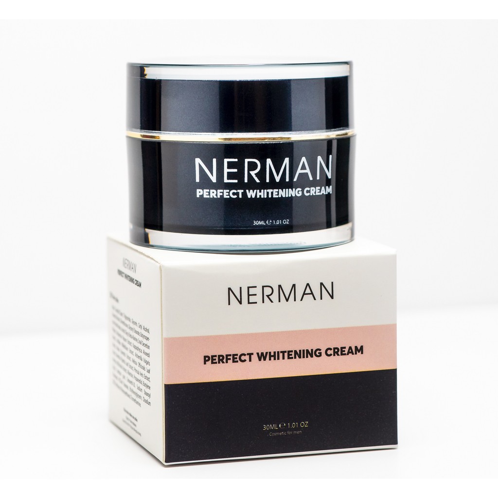 Kem dưỡng trắng, giảm thâm, mờ sẹo nam Nerman Perfect Whitening Cream 30ml | BigBuy360 - bigbuy360.vn
