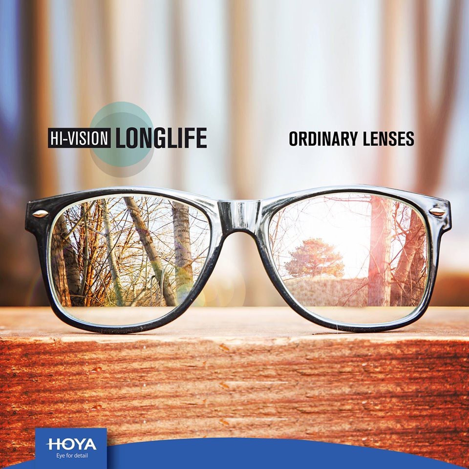 Mắt Kính Lọc Ánh Sáng Xanh Hoya Blue Control 1.55S  - Hibou Optical Đủ độ Cận Loạn Viễn