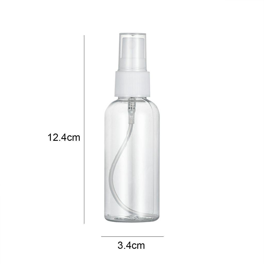 Chai xịt dạng rỗng trong suốt dùng để chiết nước hoa tiện lợi bằng nhựa 60ml