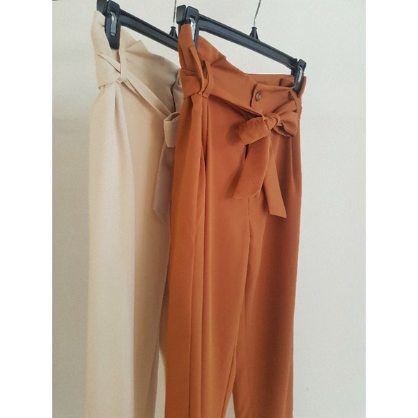 CASON - Quần lưng liền thắt dây