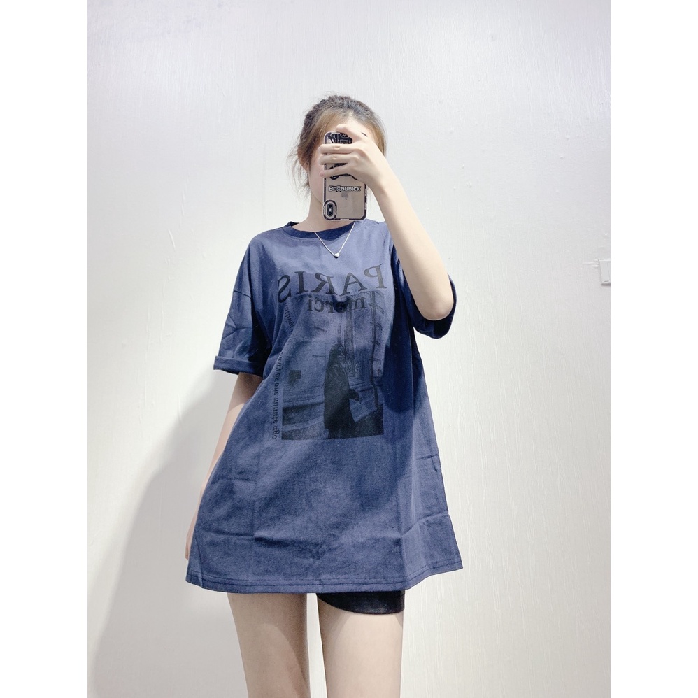 Áo phông_UNISEX 3158 mẫu mới "Paris" 💥hàng Quảng Châu, cao cấp, chính hãng💥