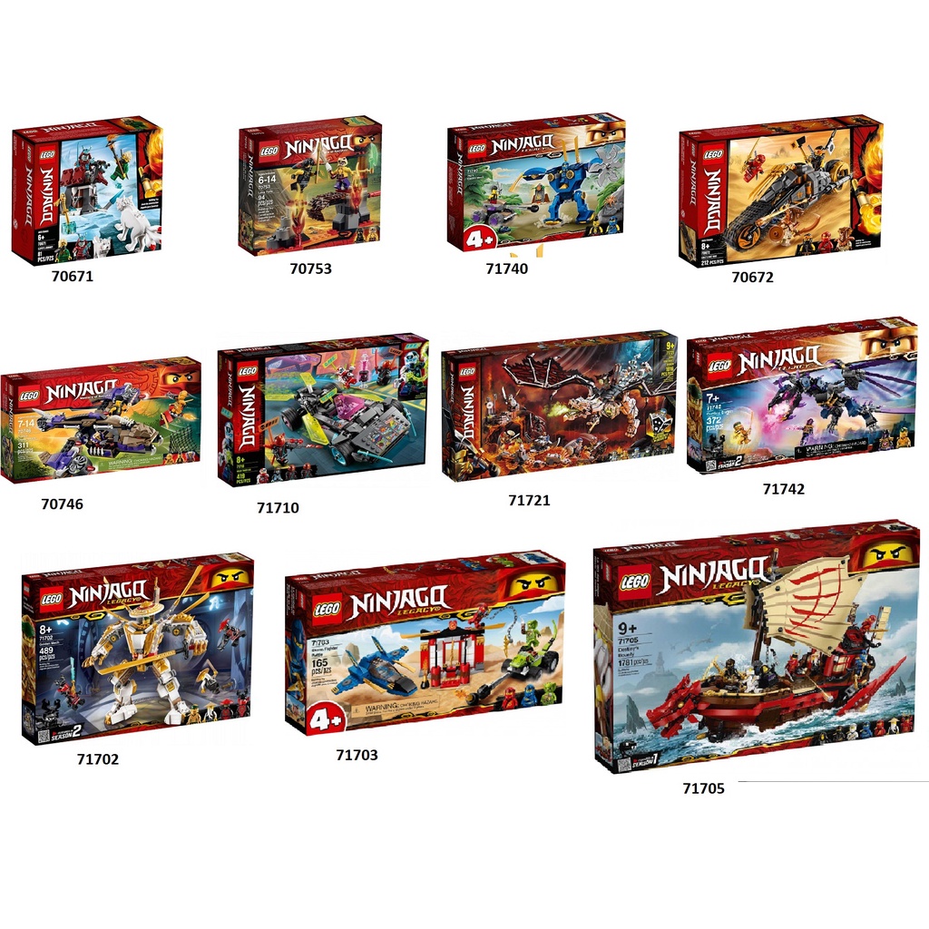 LEGO Ninjago - Chủ đề các loại