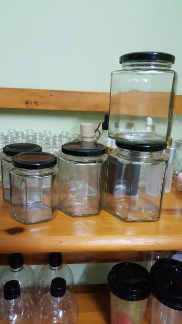 HỦ LỤC GIÁC THỦY TINH 80, 180, 280, 380, 500ML | BigBuy360 - bigbuy360.vn