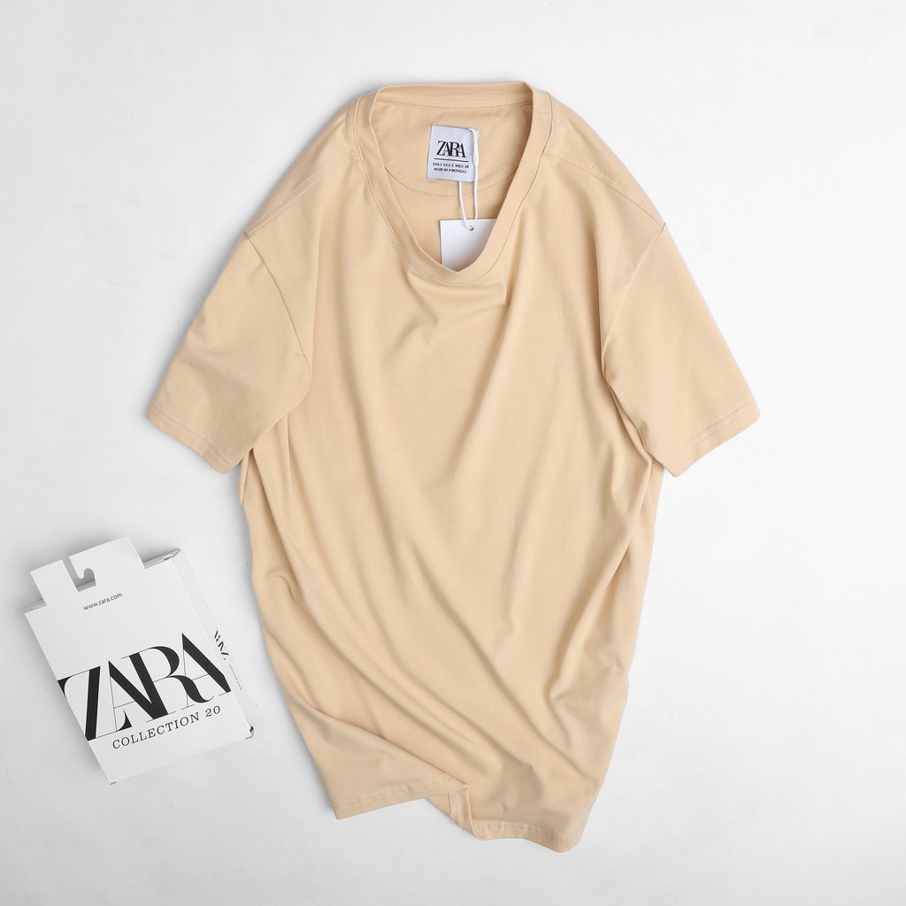 Áo Thun Trơn UNISEX ZR Cotton 100% Chuẩn Hàng VNXK