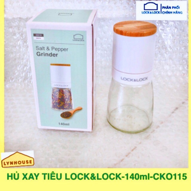 Cối xay tiêu thủy tinh lock&amp;lock