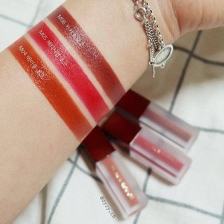 [FREE SHIP] Set Son Black Rouge Air Fit Velvet Mini Kit Chocolip ( set son Black mini )
