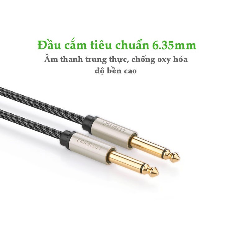 Cáp Audio 6,35mm Dài 3m Ugreen 10639