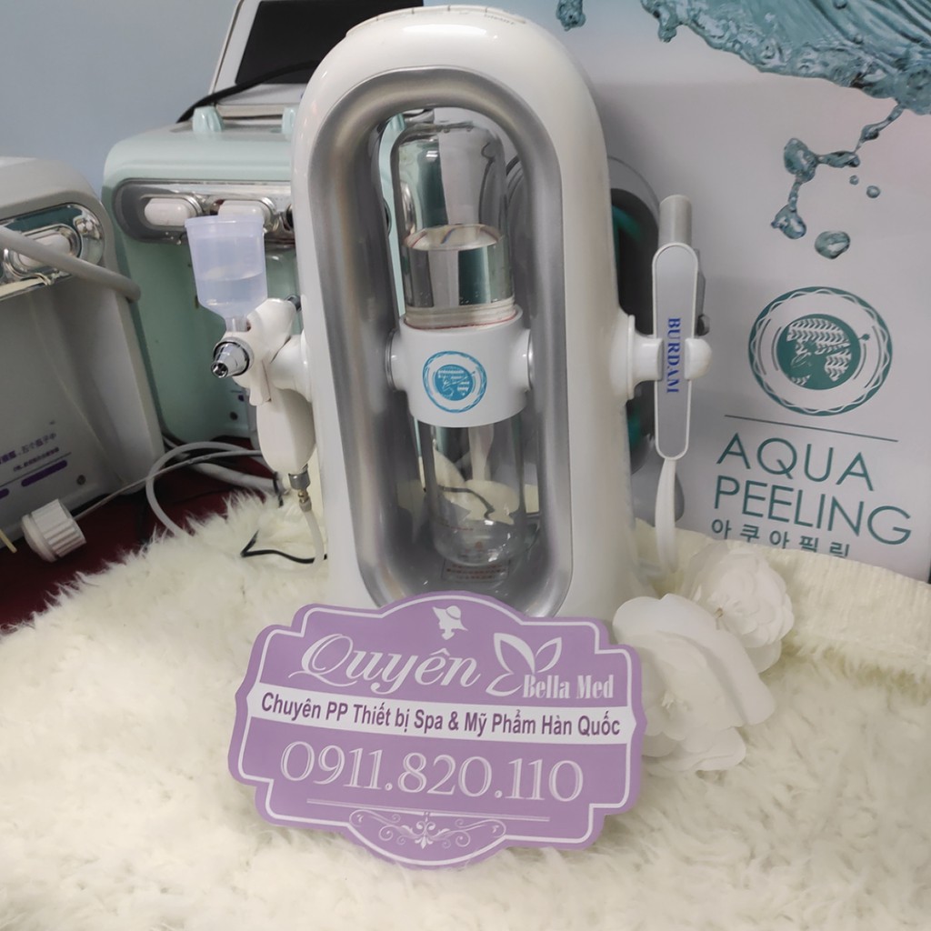 Máy chăm sóc da  AQUA PEEL chính hãng -ngăn ngừa tình trạng mụn đầu đen và bã nhờn tắc nghẽn