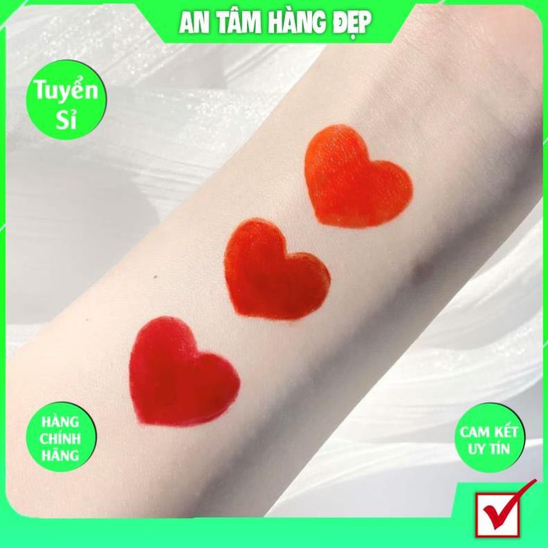 Set 3 Cây Son Kem Lì Herorange TẾT Vỏ Hồng Phấn 3Cx Slim Lip Gloss Kit Mỏng Mịn Lên Màu Chuẩn | BigBuy360 - bigbuy360.vn
