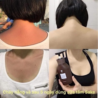SỮA TẮM MEN RƯỢU SAKE