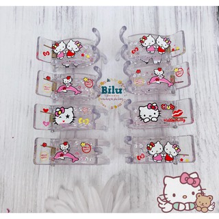 Kẹp tóc càng cua 3 răng hình Kitty