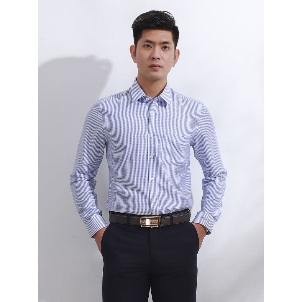 Áo sơ mi nam dài tay kẻ sọc chấm ARISTINO - ALS11908 | BigBuy360 - bigbuy360.vn