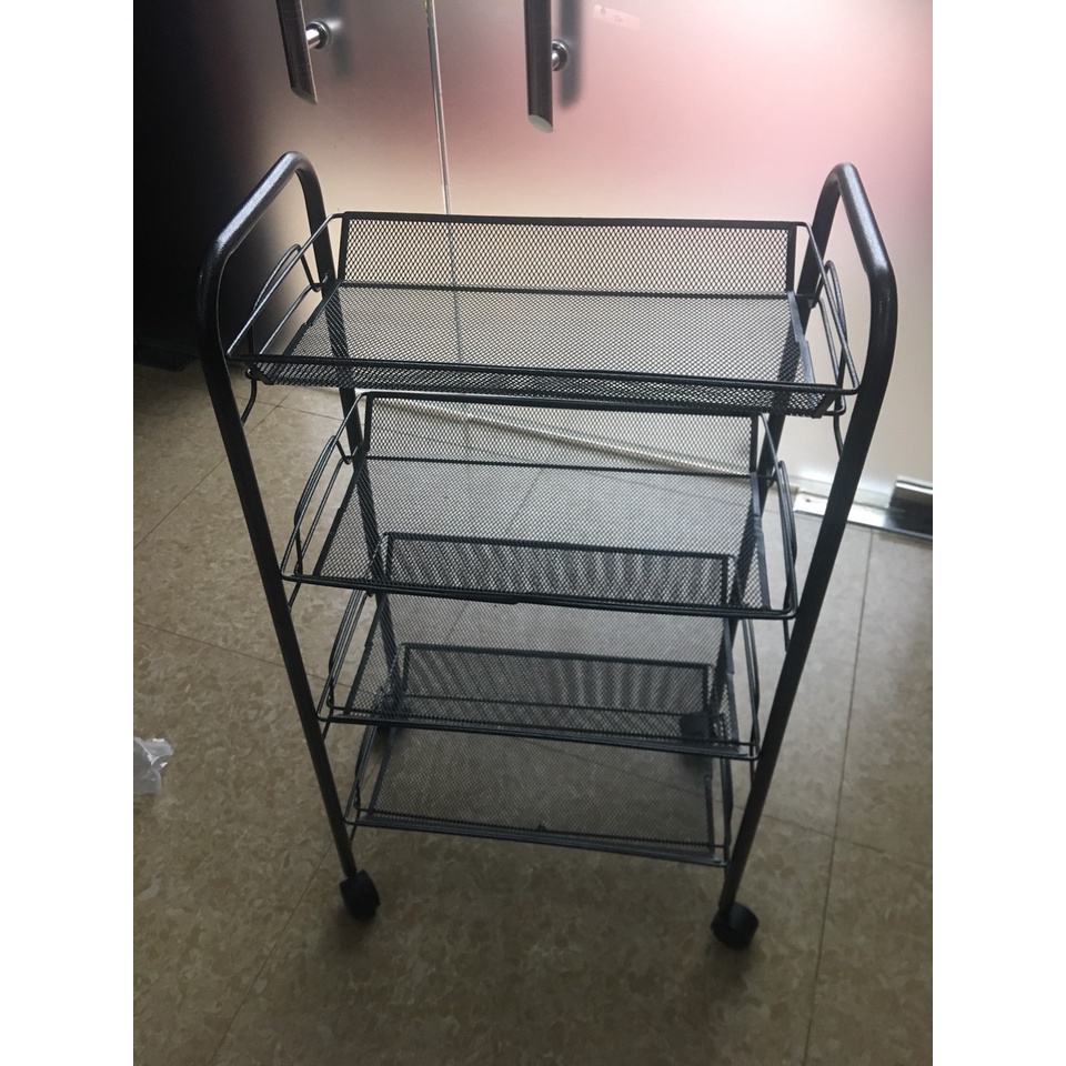 Kệ Đa Năng Có Bánh Xe, Xe Đẩy Spa Thích Hợp Cho phòng bếp ,Spa, Tiệm Tóc, Nail - hot nhất 2022