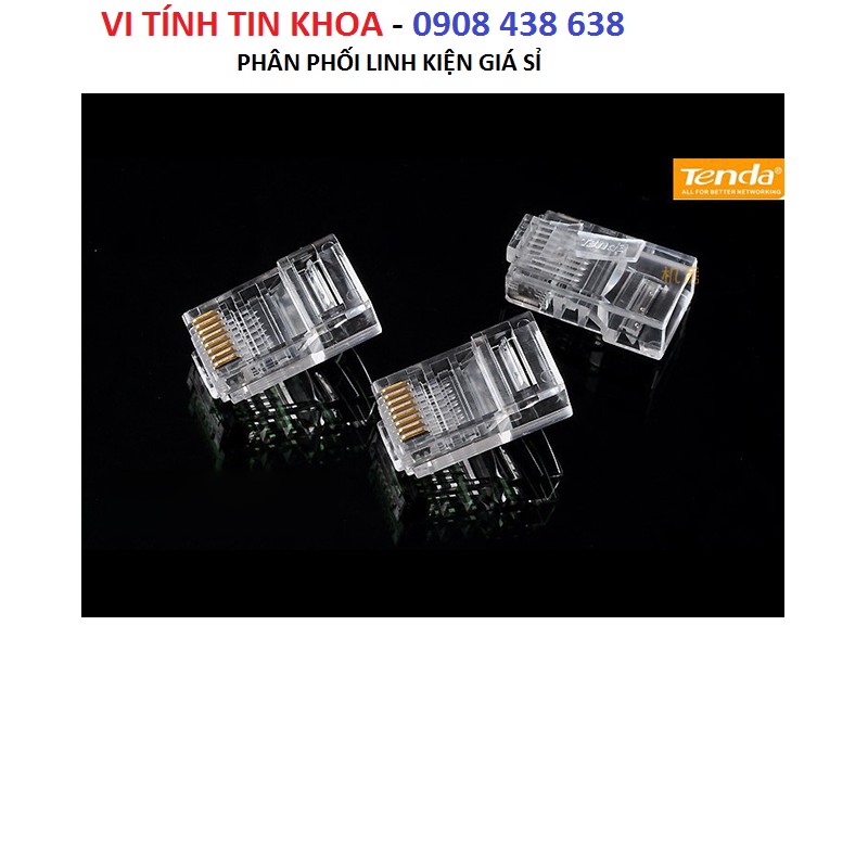 Đầu cáp mạng RJ45 CAT 5 TENDA