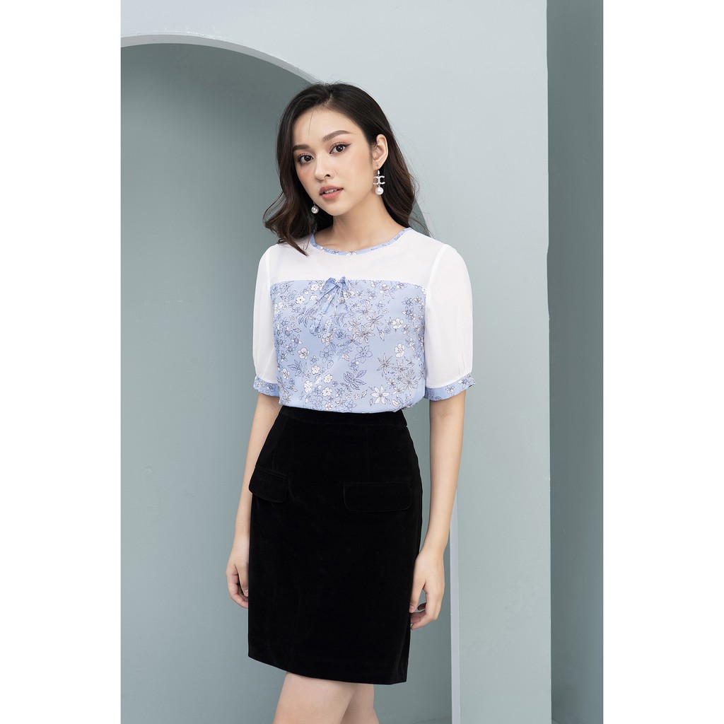 Áo sơ mi nữ công sở cao cấp Luperi chất lụa cát mềm mịn chống nhăn sang trọng lịch sự LFSM185