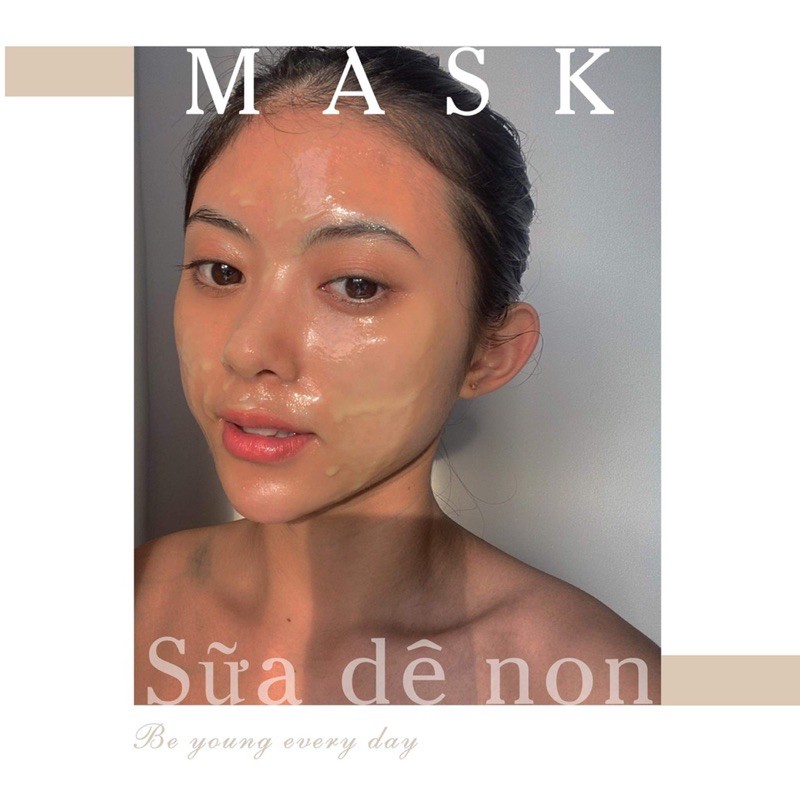 (hết)MASK BỘT SỮA DÊ NON  LEMONBEAUTY