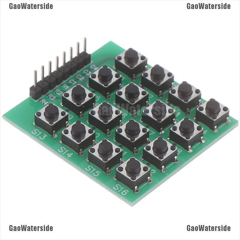 Mô Đun Bàn Phím Ma Trận 16 Nút 4x4 Cho Arduino