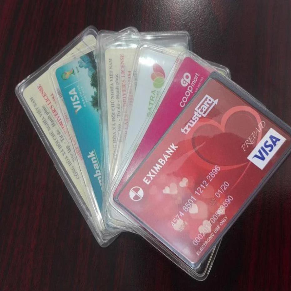 Túi Đựng Căn Cước Công Dân Chứng Minh Thư Thẻ ATM Card Visit Bằng Lái Xe