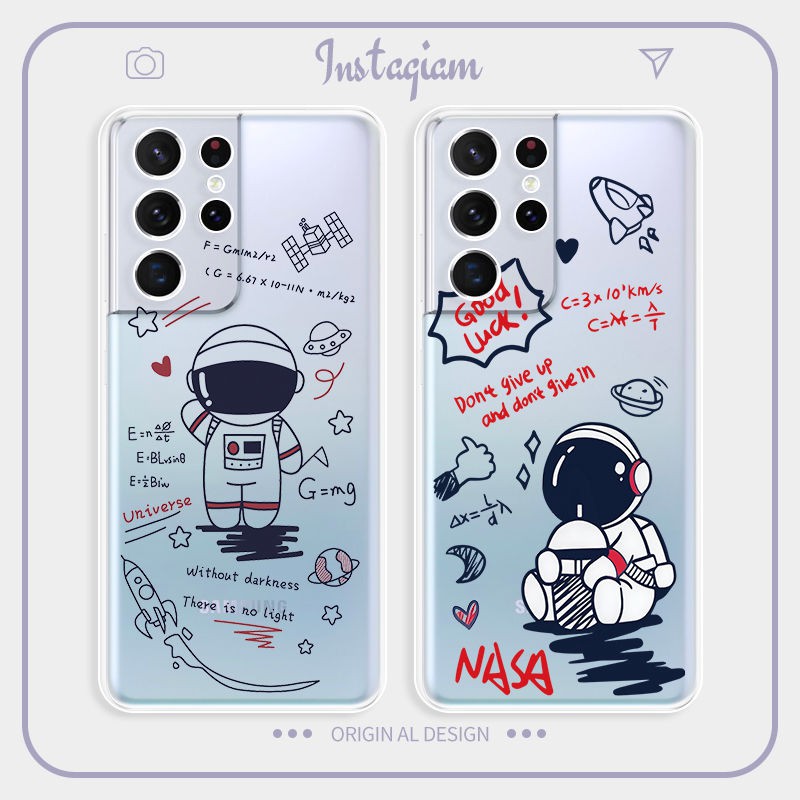 Ốp Lưng Trong Suốt Siêu Mỏng Chống Rơi Cho Samsung S21 S20Fe S20 + S10 S9Plus S8 | BigBuy360 - bigbuy360.vn