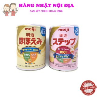 [DATE: 9/2022] Sữa Bột MEIJI Nội Địa Nhật Bản Số 0 và Số 9 800g