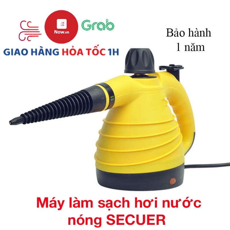 Máy làm sạch bằng hơi nước nóng SECUER làm sạch sofa, rèm cửa, đồ chơi của bé, gương, bếp gas..