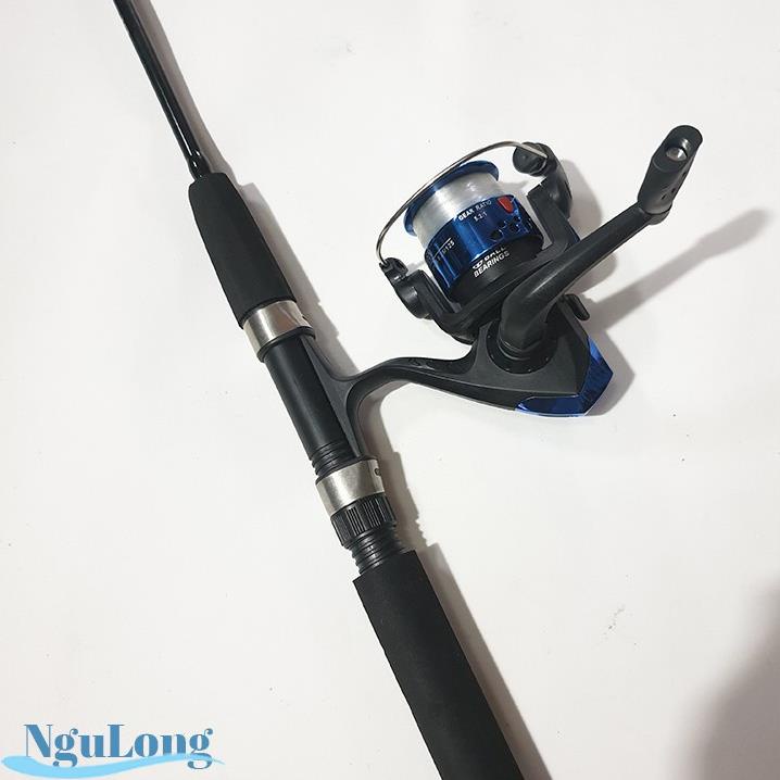 🐋 Bộ cần câu 2 khúc đặc ruột siêu bạo lực tặng kèm cần tay 2m7 🐋