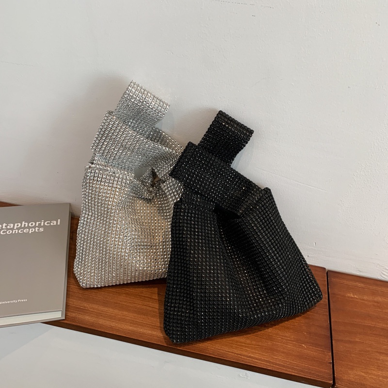 Túi Đeo JASMIN NOIR Chéo Đính Đá Thời Trang Dành Cho Nữ