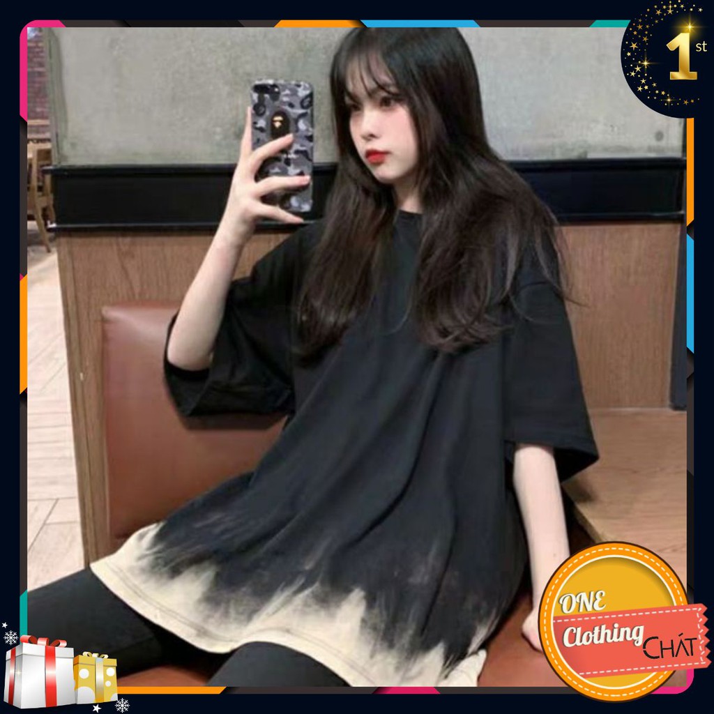 Áo phông vẩy sơn vạt ulzzang