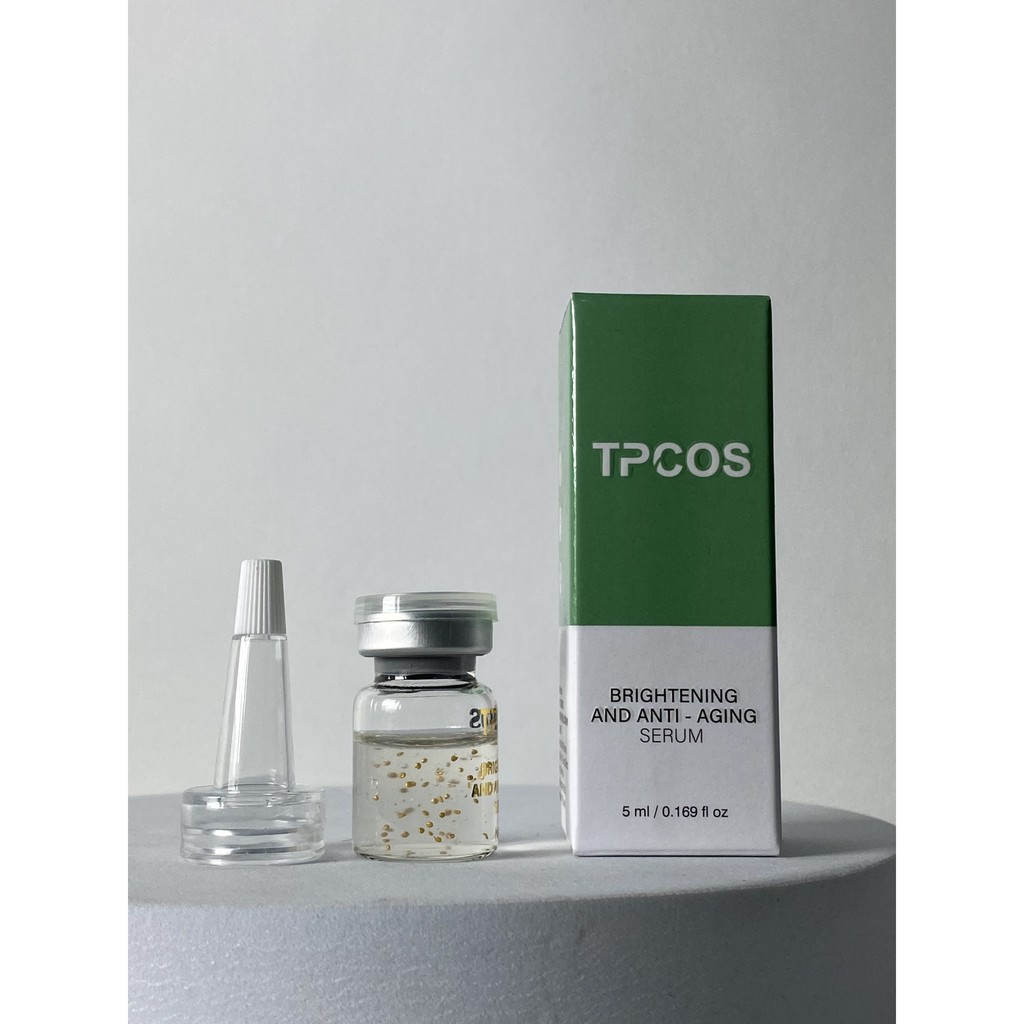 TẶNG 5 NẠ NGỦ COLLAGEN Serum TP Cos Ngăn Ngừa Lão Hóa Brightening And Anti-aging Trẻ Hóa Căng Bóng Da Đánh Bay Nám Tàn