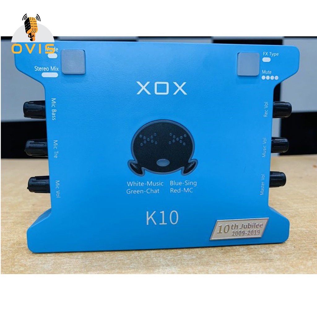 [BH 12 THÁNG] Sound card Hát Karaoke Online XOX K10 10th Jubilee