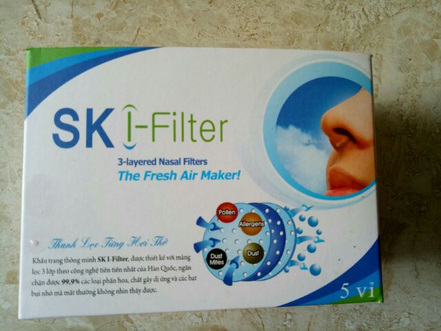 Khẩu trang nhét mũi thông minh SK I-filter (Nosk) nhập khẩu Hàn Quốc | BigBuy360 - bigbuy360.vn