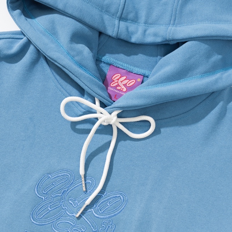 Hoodie chân cua 8YO TERRY FABRIC - Xanh